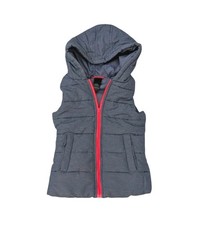 Girls Zella Winter Vest Size 7/8 Slate/Neon Pink EXCELLENT CONDITION