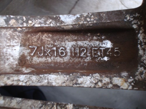 Alufelge VW EOS GOLF Passat 7Jx16 ET45 3C0601025AF 5x112 2007 #064 - Bild 4 von 6