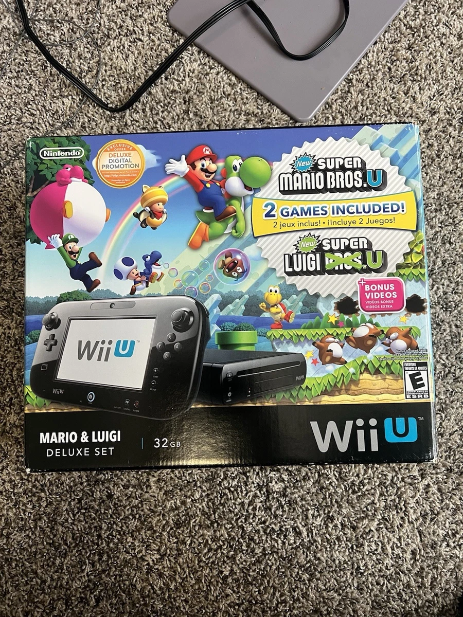 Nintendo Wii U - Deluxe NTSC-U/C Video Game Consoles for sale | eBay