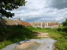 Photo A3 The Bogs, Elrick Aberchirder Abandoned croft at Elrick, near Ab c2015