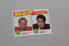 1975 TOPPS FOOTBALL Card Complete Finish Fill Your List Set U-Pick #1-250
