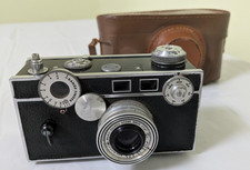 Argus C3 35mm Rangefinder Brick Camera w/ Coated Cintar 50mm f3.5 3.5/50 Lens