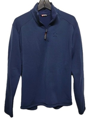 66° North Iceland Quarter Zip Womens XL Blue Fleece Thermal Pullover Jacket