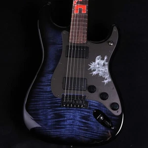Fender Made In Japan Godzilla Stratocaster Godzilla Blue Guitar