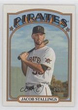 2021 Topps Heritage French Text Jacob Stallings #352 0k0