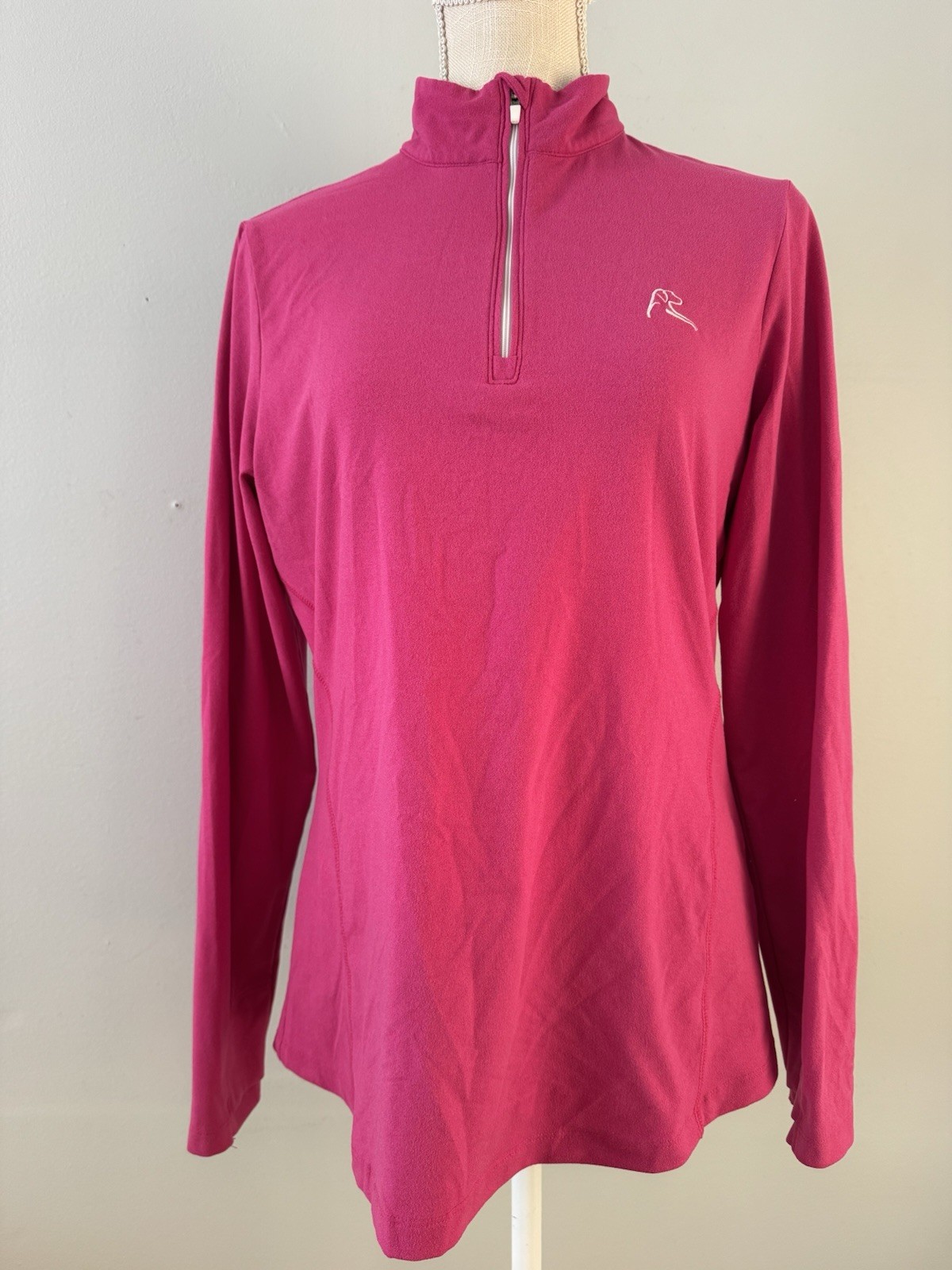 Rhoback The Women's Solid Performance Q-Zip Pullo… - image 3