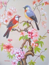 QUADRO CLASSICO DIPINTO A MANO OLIO SU TELA IMMAGINE LA NATURA 