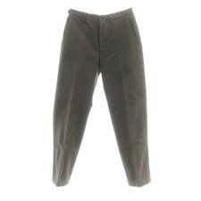 Stone Island Cotton Work Pants Charcoal Gray Size 46 Used