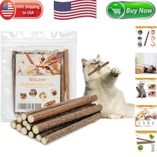 Promote Cat Wellness with Natural Silvervine Sticks - 12 PCS for All Breeds