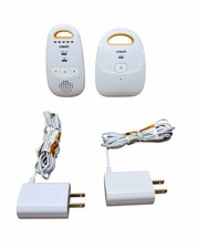 Vtech Digital Audio Baby Monitor Vtech DM111 BU and DM111 PU With Cords TESTED
