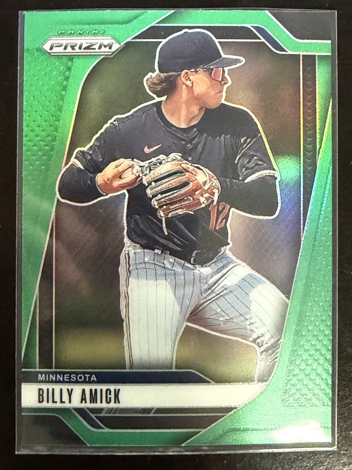 Billy Amick 2025 Panini Prizm #56 Green Prizm