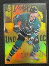 Craig Janney 1995-96 Pinnacle Select Certified Mirror Gold Parallel Card #33