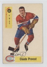 1958-59 Parkhurst Claude Provost #43 7i6