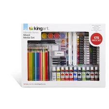 175 PCS Ultimate Series Mixed Media Art Set, Pencils, Oil Pastels, Acrylic