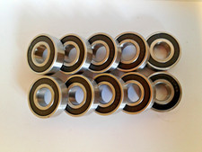 Image of Pack of 10 6202 2RS Rubber Sealed CXCL BRAND BEARING 15x35x11mm