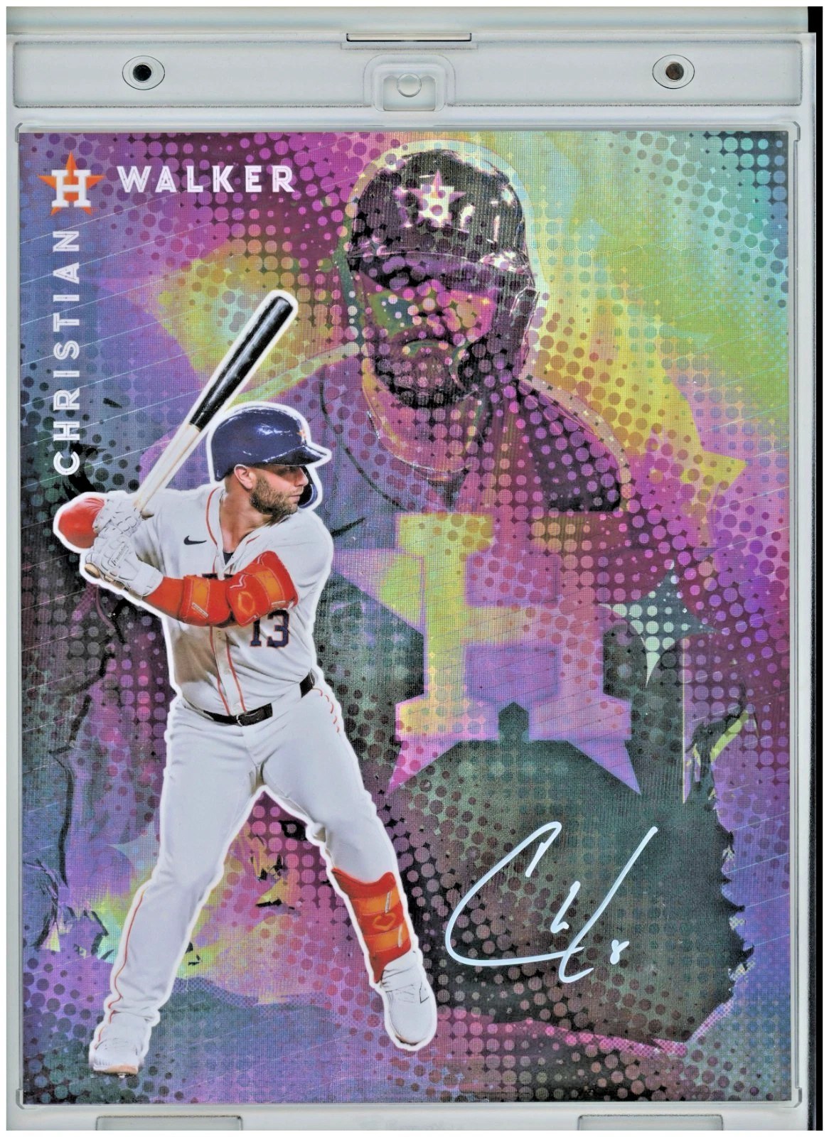 2025 Fanatics Emanate Christian Walker Halftone...