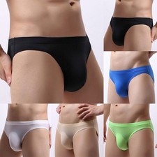 Shorts Thong Thongs Underpant Briefs Ice Pouch See-through Trunks Brand Fit