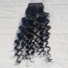 CADENZA HAIR Real 100 Natural Human Hair 2Clip-In Real Hair Extension Remy Curl