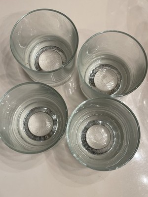 2 Gentleman Jack Whiskey Weighted Bottom Rocks Glasses ''The Order Of Gentlemen''