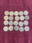 Roll 20 $10 Face Value 90% Silver, Franklin and Kennedy Half Dollars Lot #9