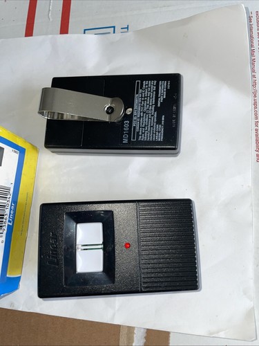 Linear Delta3 DT2A 2- Button Visor Gate Garage Door Opener Remote DNT00017A DT2 - Picture 4 of 10