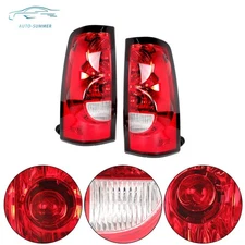 For Chevy Silverado 1500 2500 3500 2004-2007 2Pcs Tail Lights Lamps Assembly