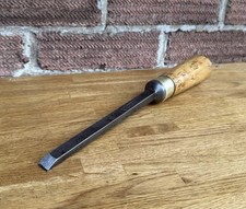 Vintage 1/2” Thos Ibbotson Heavy Duty Mortice Chisel Woodworking Old Tool