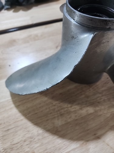 Force Mercury Michigan Stainless Steel Prop 13 1/4" X 17P SSC-317-II-C Propeller - 第 4/4 張圖片