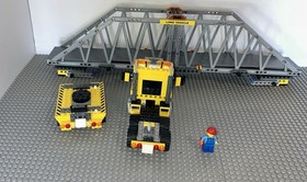 Lego 7900 City Heavy Loader. Missing 3 Stickers