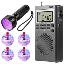 Portable Radio Paranormal Equipment Equipment Kit for Home Office Outdoor U6X9