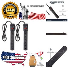 Surge Protector Power Strip, 6-Outlet with 200J Protection, 2ft Extension Cor...