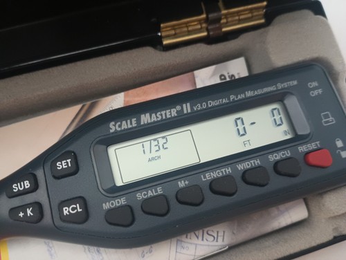 Scale Master II v3.0 6130 Digital Plan Measuring System with Case - Picture 4 of 11