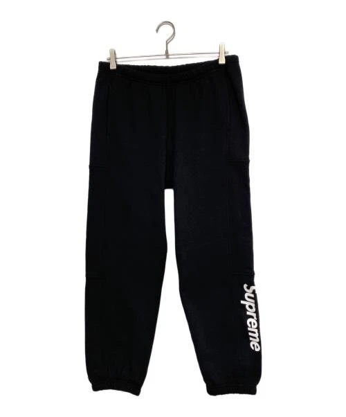Pantalon de survêtement homme Supreme noir logo côté S neuf