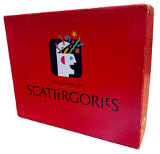 Game Of Scattergories Board Game Vintage 1988 Edition Milton Bradley Complete