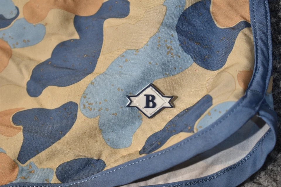 Pantalón Corto Atlético Burlebo Hombre - Camuflaje Rockport - Bolsillo 6” Entrepierna XL Foto 4 de 4