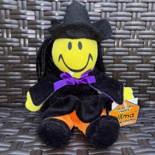 Vintage DanDee Collectors Halloween Witch Wilma Smiley Face New Rare Fast Ship