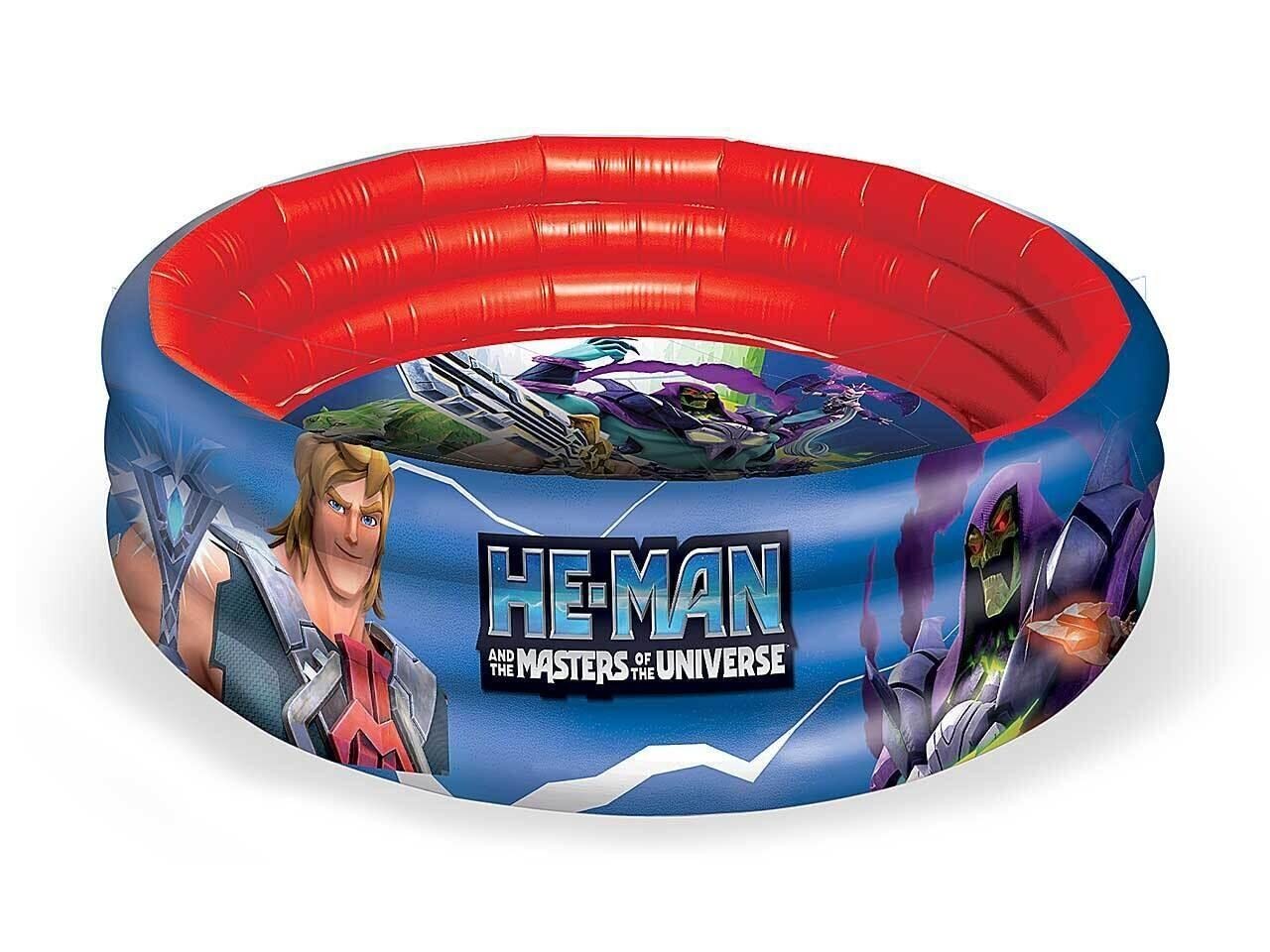 Надувной бассейн Grandi Giochi He-Man с 3-мя кольцами размер 90 см HE00102 3890₽