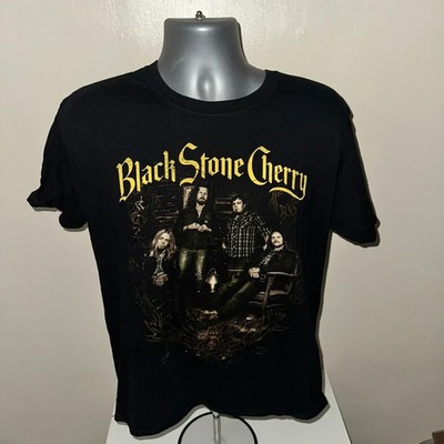Black Stone Cherry 2014 Tour T-Shirt Rock Band Tee European Tour L
