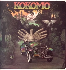 Kokomo Self-Titled LP vinyl UK Cbs 1975 orange labels design LP with A1/B1
