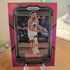 2022 Panini Prizm Monopoly Basketball Pink Stephen Curry #28 PSA 8.5