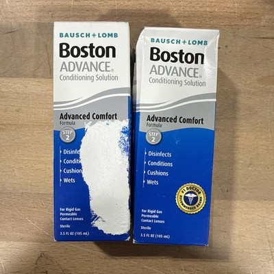 2 Pack- Bausch + Lomb Boston Advance Conditioning Solution 3.50oz.