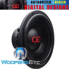 ALTAVOZ BAJO SUBWOOFER DUAL 2 OHMIOS DD AUDIO SL715-D2 15" DELGADO POCO PROFUNDO 1000W RMS