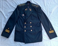 VESTE d'OFFICIER Marine Naval russe Soviétique URSS USSR occasion t. M
