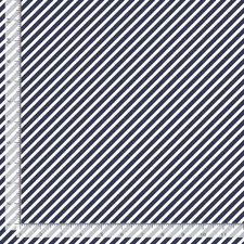 Nautical Fabric | Seafarer Biased Diagonal Stripe Blue | Dear Stella YARD