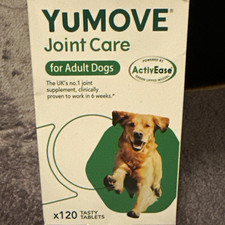YuMOVE Hip & Joint Health Care Tablets Adult Dogs S-XL 120 (YM120)