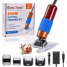 BESGEER 200W Carpet Trimmer with Optimized Shearing Guide, Rug Shears Carpet ...