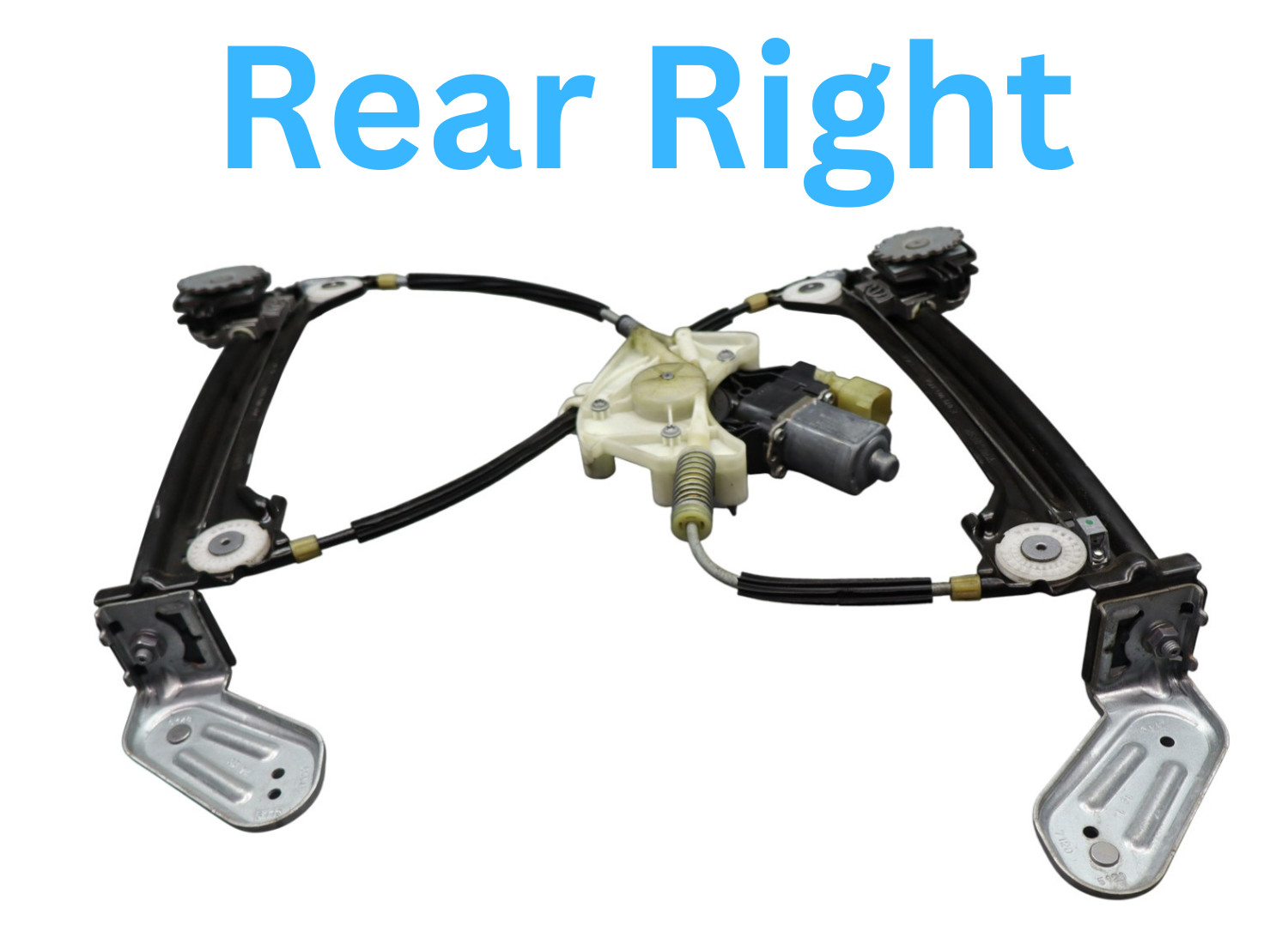 14-22 Maserati Quattroporte Rear Right Side Window Regulator Motor 670009817 Oem