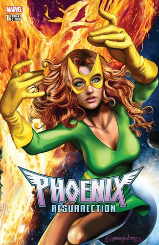 PHOENIX RESURRECTION RETURN JEAN GREY #1 GREG HORN EXCLUSIVE X-MEN