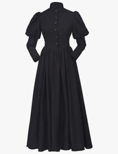 Victorian Mourning Dress Victorian Dress Black Dress Gothic Ball Gown Dress