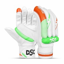 Leather Condor Ruffle Cricket Batting Gloves youth size Right Color Maybe Vary